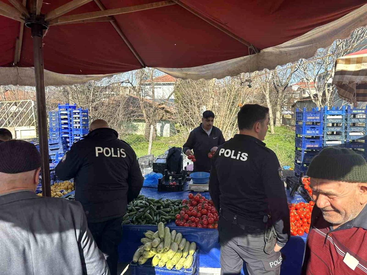 Pazarda cüzdan hırsızlığı iddiası polisi harekete geçirdi