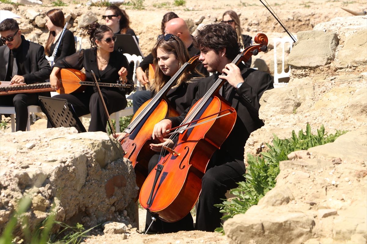 Perinthos Antik Kenti'nde yaklaşık 2 bin yıl sonra müzik yankılandı
