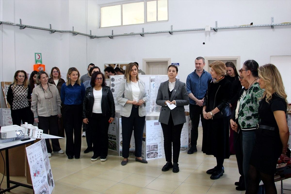 Trakya Üniversitesi mimarlık öğrencilerinin çalışmaları sergilendi
