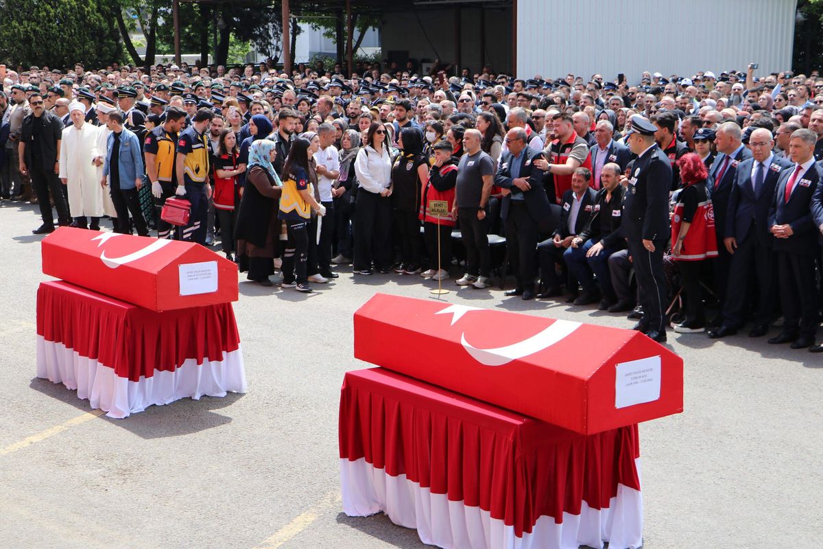 Çorlu'da Şehit Polisin Cenazesinde Fenalaşan Ahmet Kartal Hayatını Kaybetti