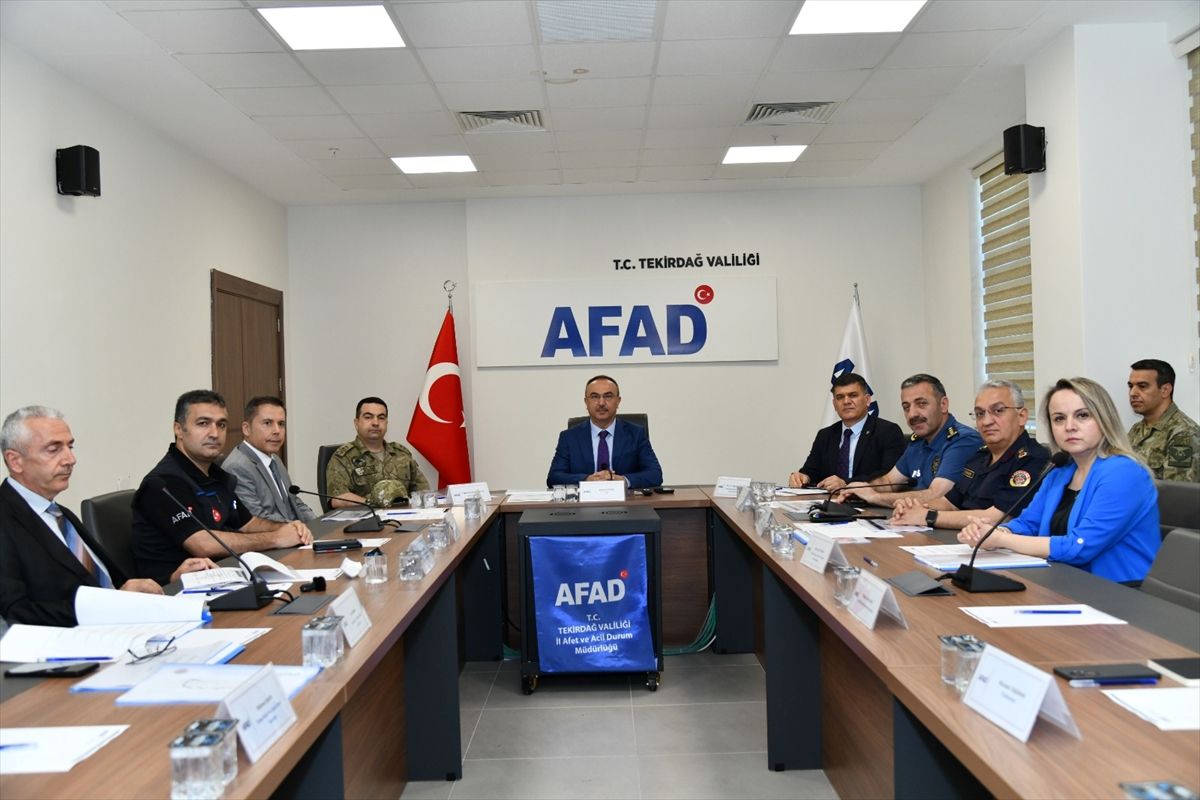 Tekirdağ'da TAMP Koordinasyon Kurulu toplantısı yapıldı
