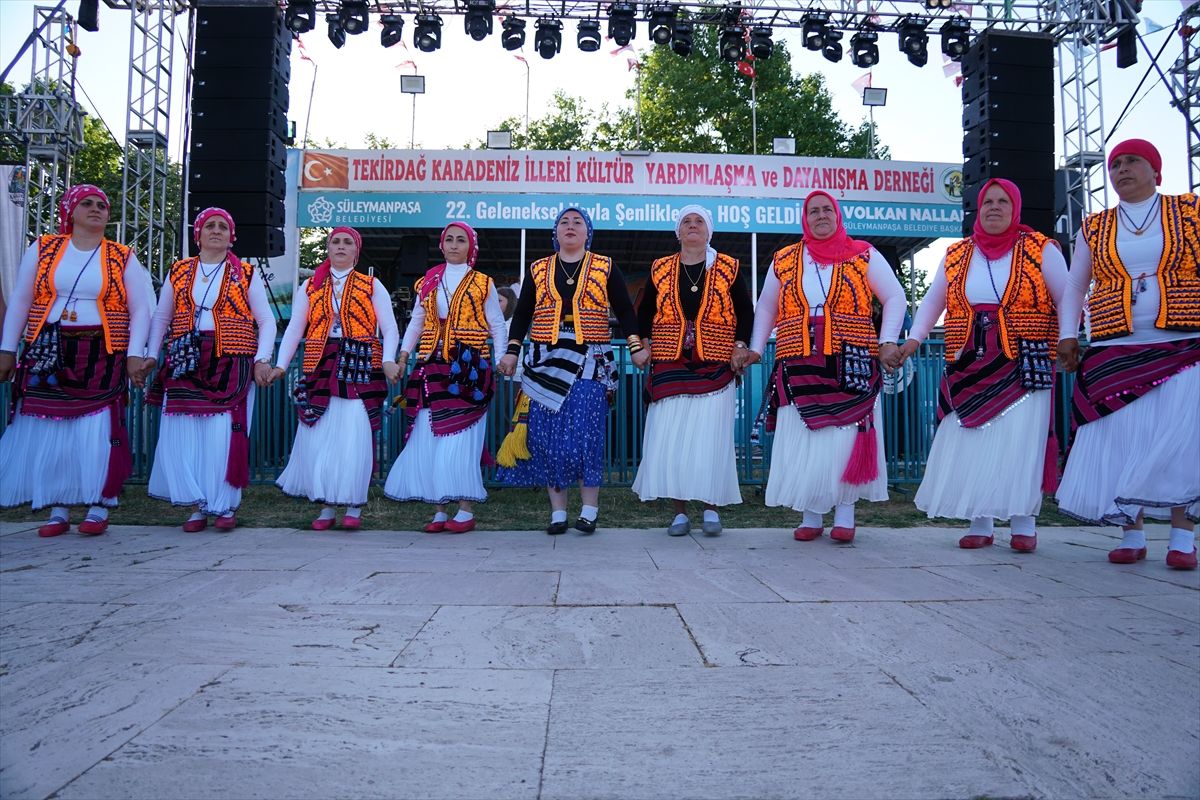 Tekirdağ'da "22. Geleneksel Yayla Şenlikleri" başladı