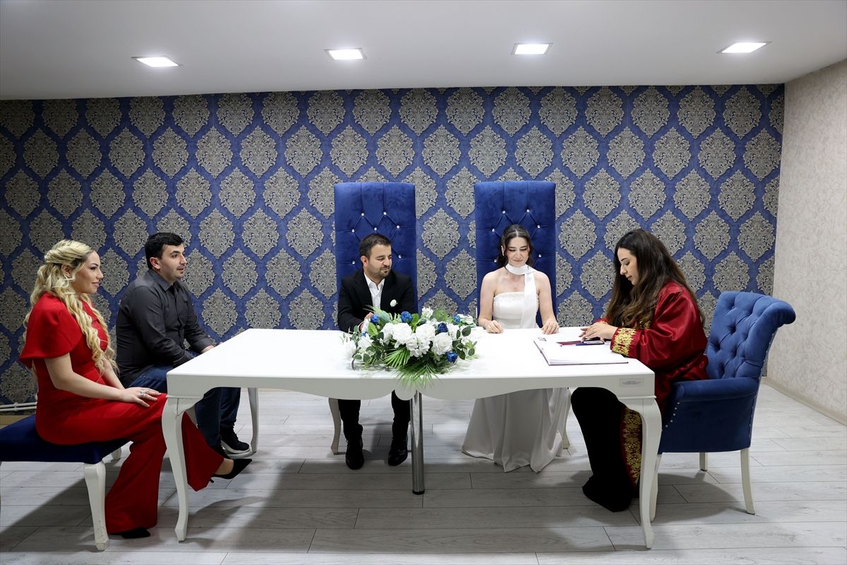 Trakya'da özel bir tarihte nikah kıymak isteyen çiftler "26.06.2026"yı tercih etti