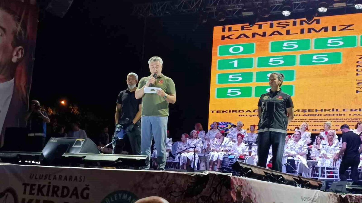 Festival gecesinde NARVAS ve UYUMA uygulamaları tanıtıldı