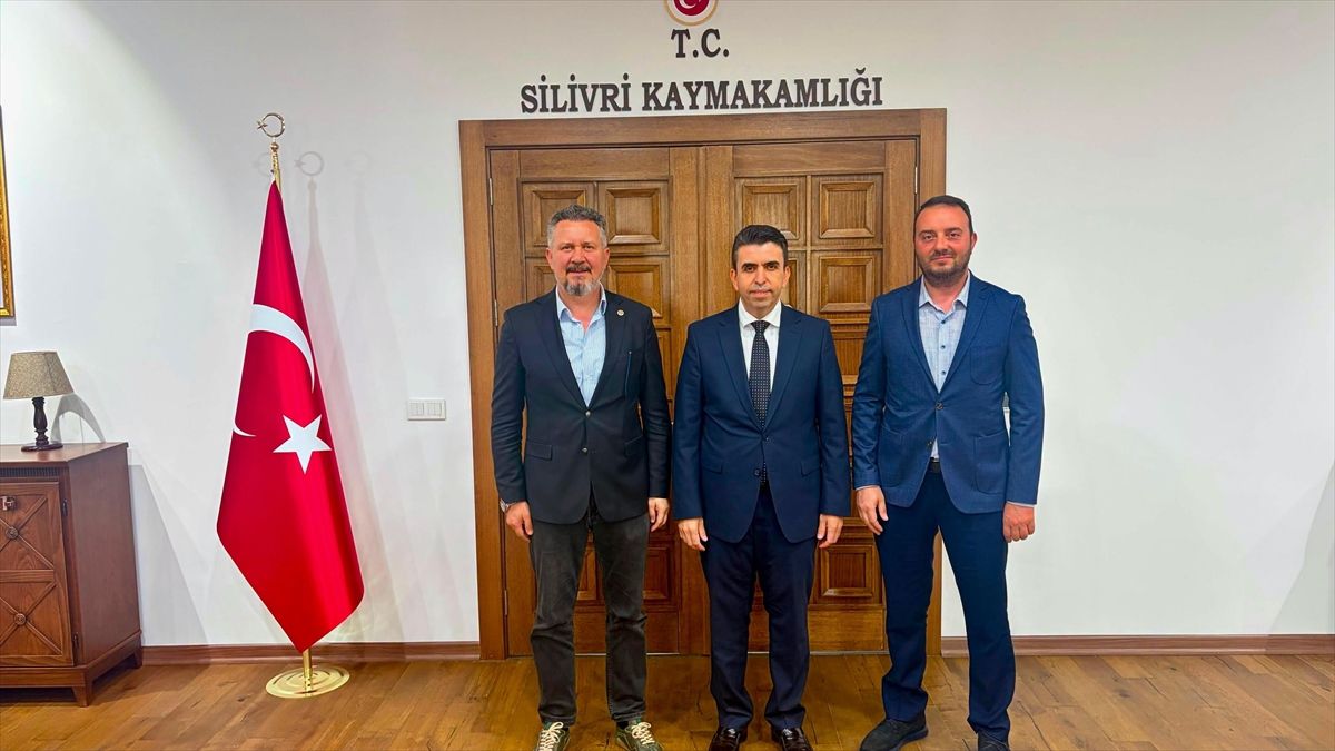 AK Parti Tekirdağ Milletvekili Özcan'dan Silivri Kaymakamı Eren'e ziyaret