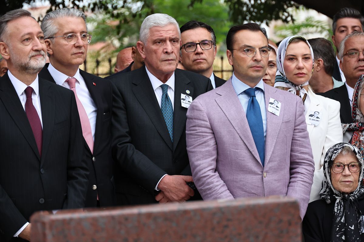 İYİ Parti Genel Başkanı Dervişoğlu, Batı Trakya Türk toplumunun lideri Sadık Ahmet'i anma törenine katıldı